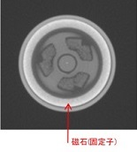 赤線位置でのXY断面像