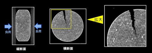 クラック音発生後